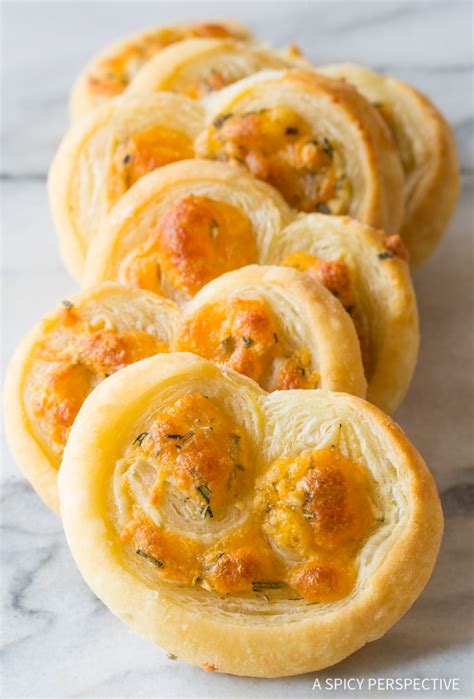 Cheesy Garlic Herb Palmiers A Spicy Perspective