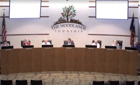 The Woodlands Township Board Holds Meeting July 22 2021 Hello Woodlands