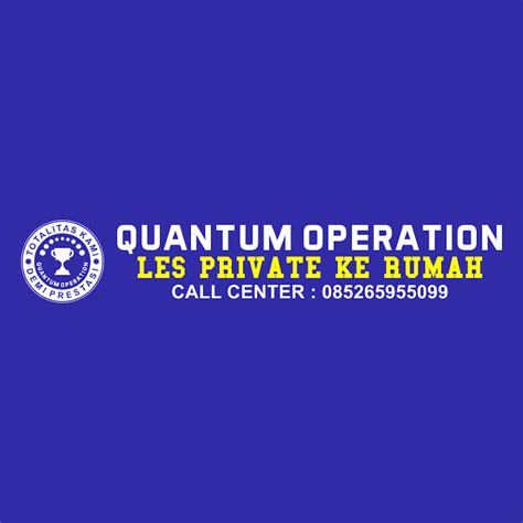 Silakan hubungi kami jika anda memiliki pertanyaan. Lowongan Les Private Quantum Operation Pekanbaru Februari 2021