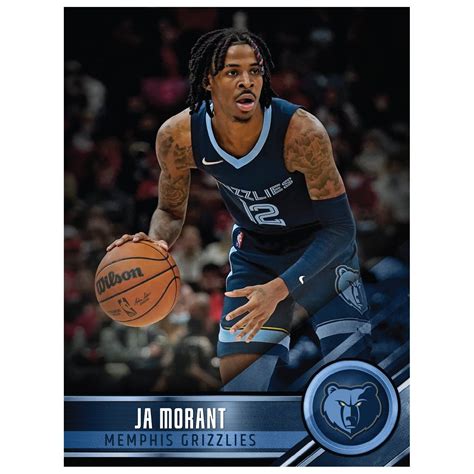 Memphis Grizzlies Ja Morant 2021 Poster Officially Licensed Nba Rem