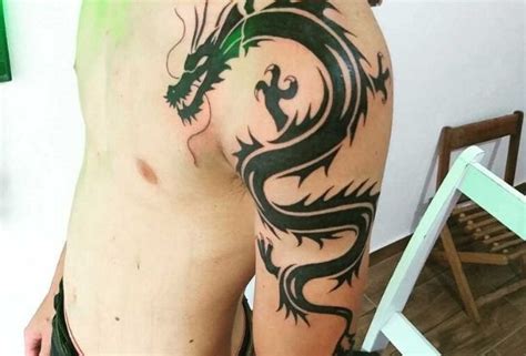 Tatuagem De Dragao Nos Ombros 3 Tattoo Tatuagem