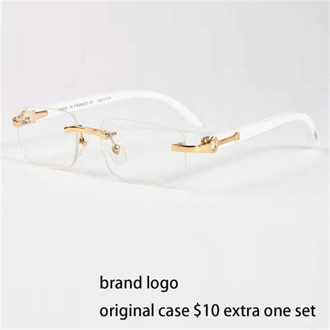 Vazrobe Luxury Brand Glasses Frame Men Wooden Eyeglasses Man Gold