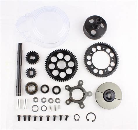 2 Speed Transmission Kit Gear 57t 51t 23t17t For 15 Rovan Km Hpi