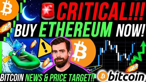 Apr 8, 2021 at 6:51am. CRITICAL!!!🚨BUY ETHEREUM RIGHT NOW!!!!! NEW BITCOIN PRICE ...