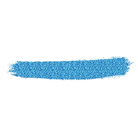 Pincelada De Glitter Azul 9591178 Png