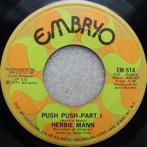 herbie mann push push part i push push part ii 1971 vinyl discogs