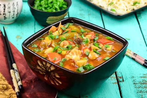 Vegetables In Chinese Chilli Garlic Sauce Recipe Is A Thick Gravy Of Vegetables Which Is Finely