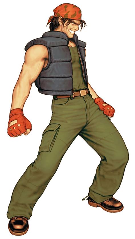 Ralf Jones From King Of Fighters 2000 Game Character Design Character Concept Character Art
