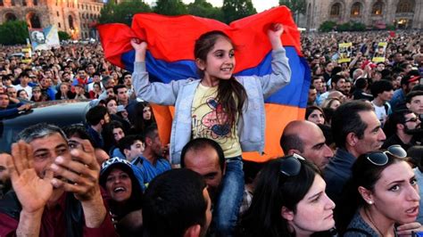 Why Armenia Velvet Revolution Won Without A Bullet Fired Bbc News