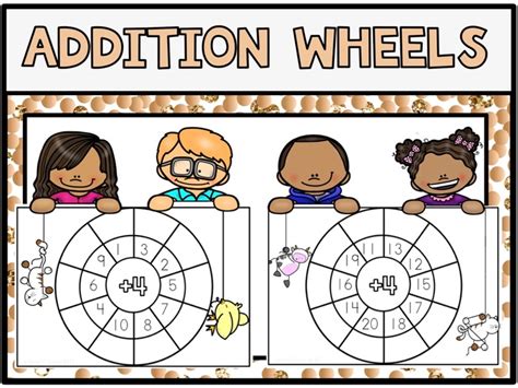Addition Wheels Teaching Resources