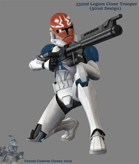 332nd Clone Trooper 501st By Venomblazer On Deviantart In 2021 Star
