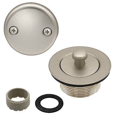 Find the perfect shower for your bathroom with our convenient kits with base included for enhanced style and functionality. Lift and Turn Bathtub Replacement Tub Drain Overflow Cover ...
