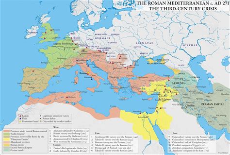 Map Of The Roman Empire 5th Century Roman Empire Roma