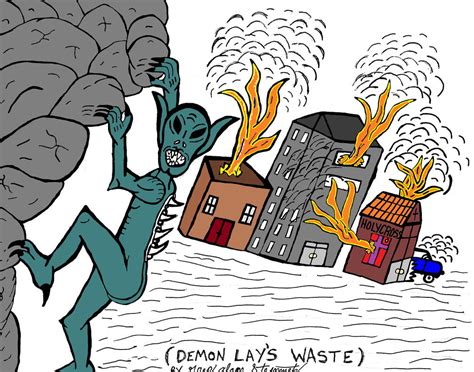 Demon Lays Waste By Gregallanstein On Deviantart