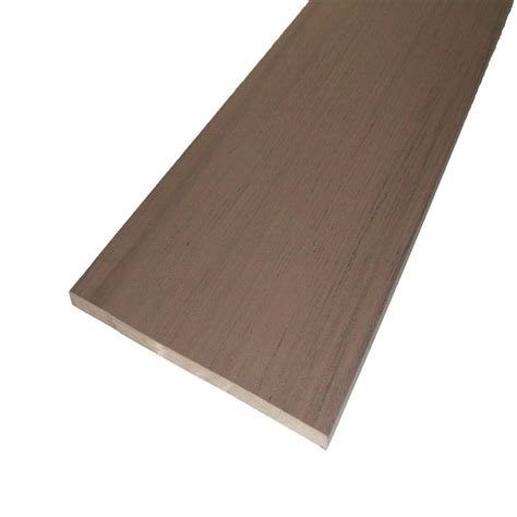 Shop Azek Silver Oak Composite Deck Trim Board Actual 12 In X 11 34