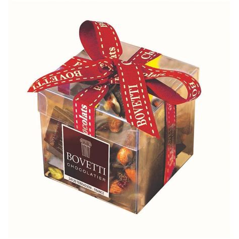 Bovetti Dark Chocolate Mendiants With Dried Fruits 7oz 200g Box