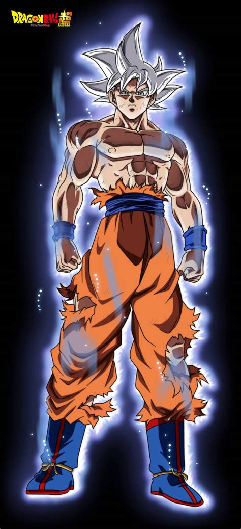 Goku Ultra Instinct 2facudibuja By Facudibuja On Deviantart