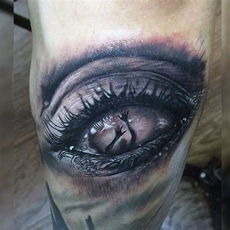 Cool Tattoo Ideas For Girls Men And Women Evil Eye Tattoo Scary