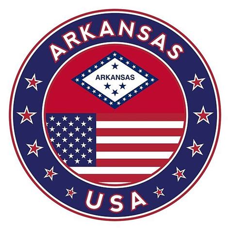 Arkansas, Arkansas t-shirt, Arkansas sticker, circle ...