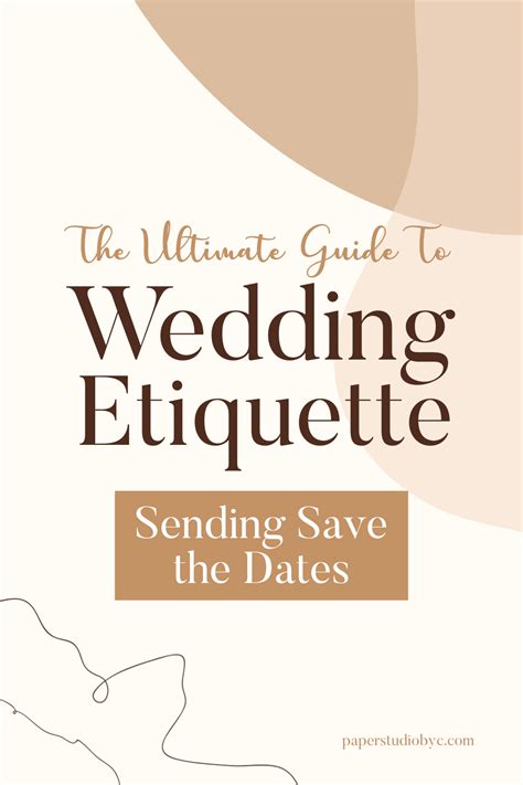 Your Ultimate Guide To Sending Wedding Save The Dates Including When
