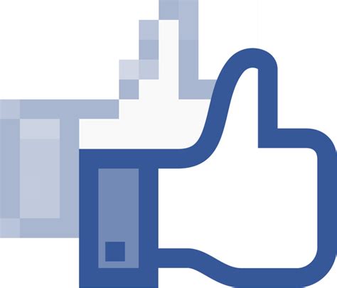 Facebook Like Button Clipart Facebook Transparent Clip Art