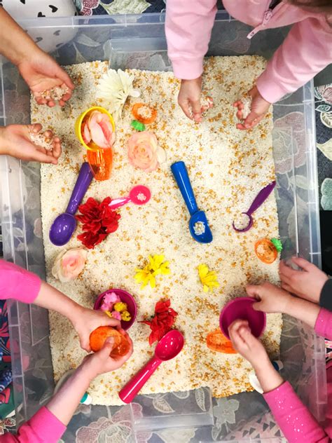 Why Sensory Play Is Important And Sensory Bin Play Ideas For Kids In