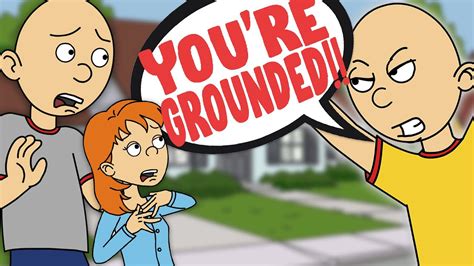 Caillou Grounds Rosie And Classic Caillou Ungrounded Youtube