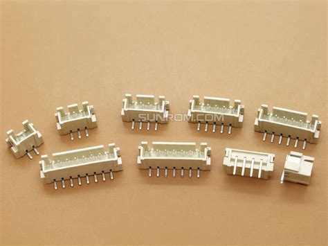2 Pin Smd Jst Xh 25mm Top Entry Header 5608 Sunrom Electronics