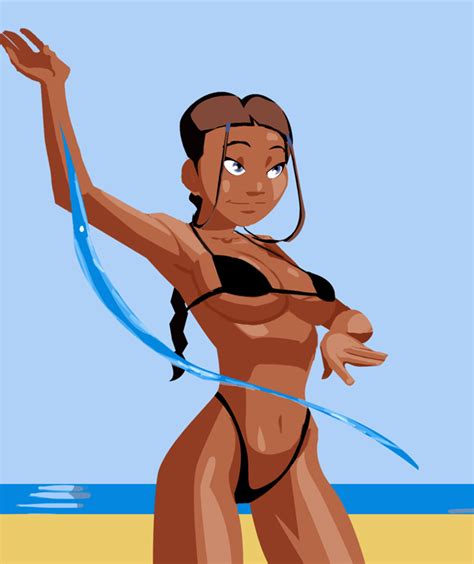 Katara And The New Swimsuit By Morganagod On DeviantArt. 