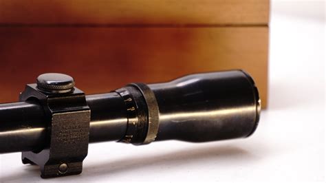 Vintage Gun Scopes — Weaver V8 1 C1952 65 Ffp Triple