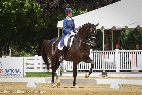 Alice Tarjan And Candescent Ps Dressage