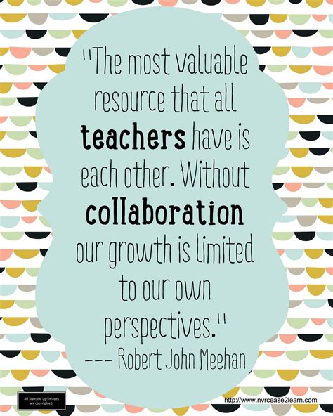 Teachers And Collaboration Teacher Morale Teaching Inspiration