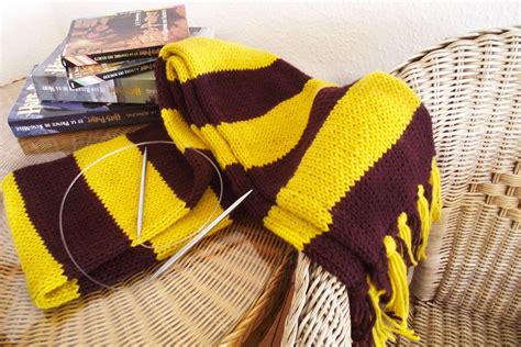 Tutoriel Tricot Diy L Charpe Harry Potter En Aiguilles Tricoter