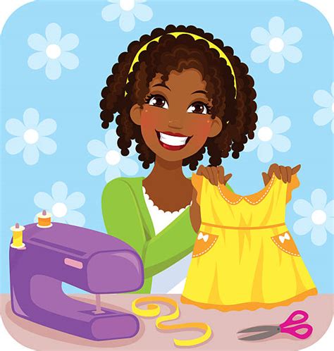 African American Girl Clip Art Vector Images And Illustrations Istock