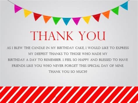 Thank You Messages For Birthday Wishes Quotes Notes Happy Birthday