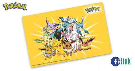 What is ez credit card import? EZ-Link releases new Eevee & Pikachu ez-link card at Buzz outlets from 30 Oct 2018