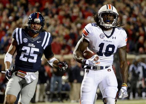 Sammie Coates Takes The Top Off Ole Miss Secondary To Spark Auburns Offense