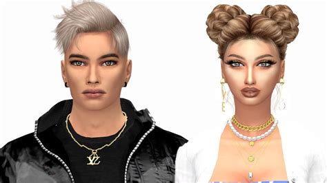 The Buckleys Sims 4 Cas Cc Folder And Sim Download Youtube