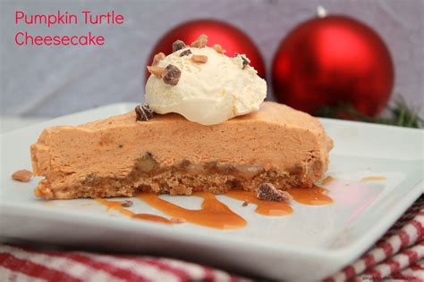 Pumpkin Turtle Cheesecake Recipe Cookingupgood Simply Southern Mom