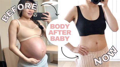 MY BODY AFTER PREGNANCY MONTH UPDATE Day In The Life Postpartum Body Changes Miss Louie