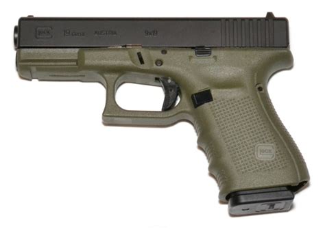 Scottsdale Gun Club Glock 19 Gen 4 9mm Battlefield Green