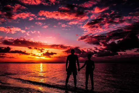 Fraser Island Australia Sunset Free Photo On Pixabay