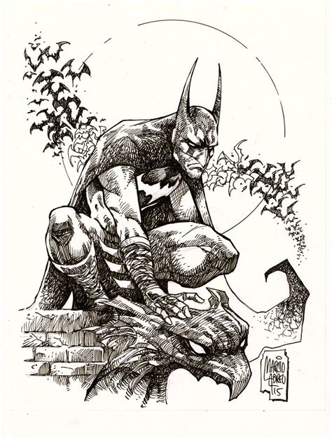 Batman Ink By Marcioabreu7 On Deviantart