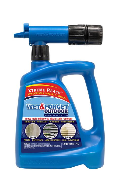 Wet And Forget 48 Oz Hose End Spray Bottle Liquid 1 Ea 61cz54805048