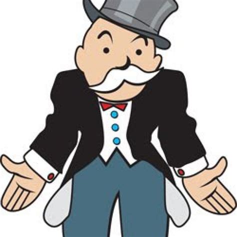 Monopoly Banker With Empty Pockets 900×900