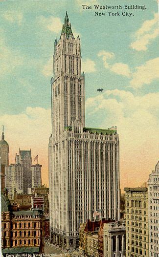 1913 Woolworth Building By Irving Underhill Woolworth Building New