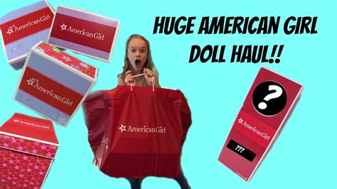 Huge American Girl Doll Haul Youtube