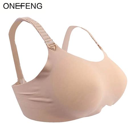 Buy Onefeng B5 Hot Selling Silicone False Breast Form Push Up Bra For