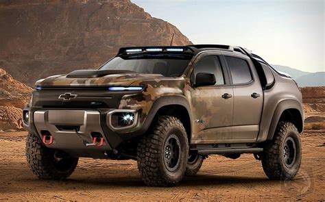 2017 Chevrolet Colorado Zh2 First Hydrogen Army Truck Autospies