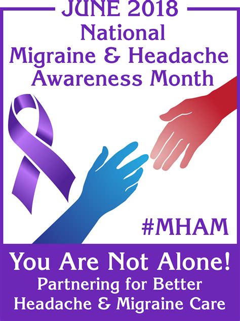 National Migraine And Headache Awareness Month June 1 30 2018 Migraine